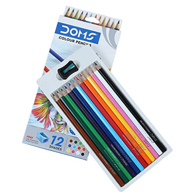 Doms Colouring Smart Kit Mega Gift Pack | Colouring Set for Kids | Best for School, College & Office | 20 Assorted Items | Colour Pencil, Wax Crayons, Sketch Pen, Drawing Book Stationery