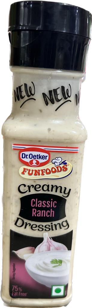 Dr. Oetker FunFoods Dressing - Ranch, 210 g Bottle