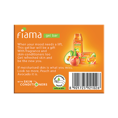 Fiama Peach & Avocado Gel Bar
