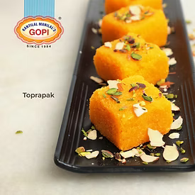 Kantilal Manilal's Gopi Sweets Topra Pak | 500 gms