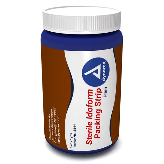 Wound Packing Gauze Strips in Plain or Iodoform, Sterile
