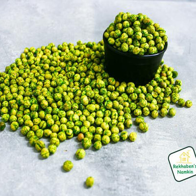 Rekhaben's Namkeen Green Vatana | 200 gms