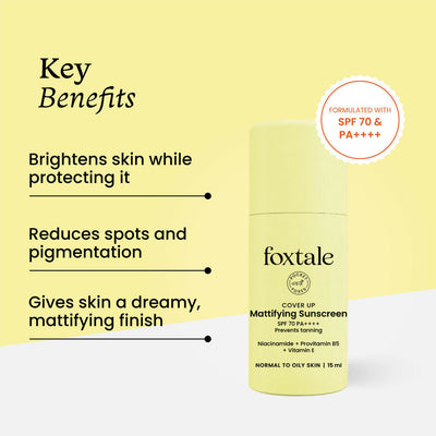 Foxtale Matte Sunscreen