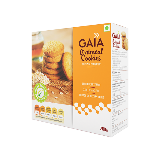 Gaia Oatmeal Cookies | 400 gms
