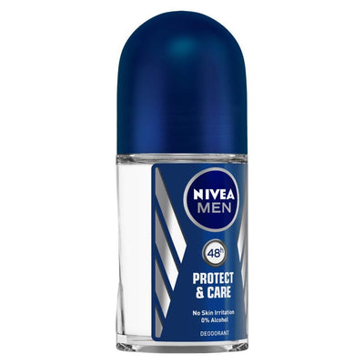 Nivea Men Protect & Care Deodorant Roll On - 48h Freshness - 50 ml