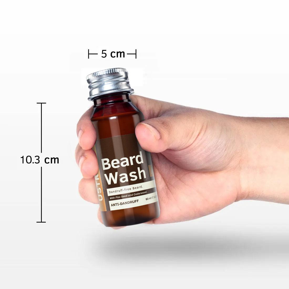Ustraa Beard Wash-Anti Dandruff - 60 ml