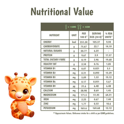 Junior's Nutrition Buckwheat Apple Pancake for Young Kids (1+ Years) | 400 gms