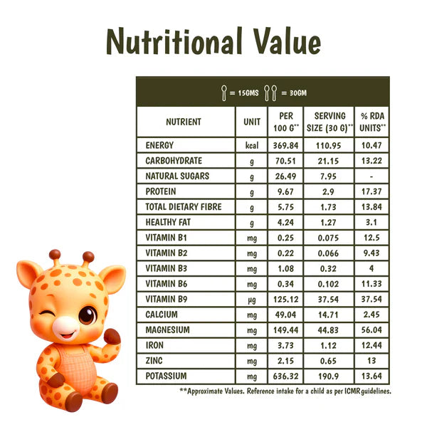 Junior's Nutrition Quinoa Apple Cereal For Young Kids (6+ Months) | 500 gms