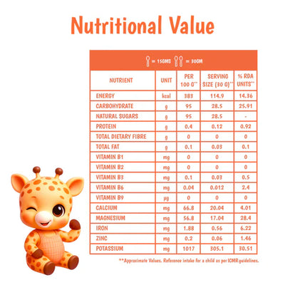 Junior's Nutrition Coconut Sugar for Young Kids (6+ Months) | 500 gms
