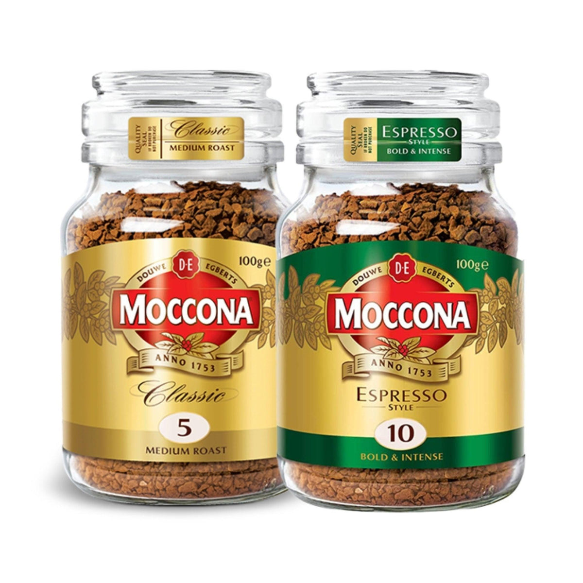 Classic Medium Roast And Espresso Instant Coffee