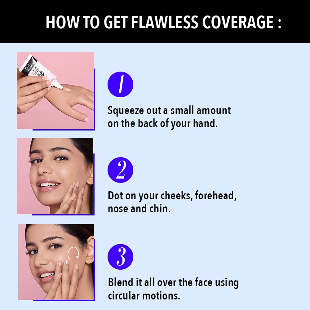 Blue Heaven Bright Fairness & Foundation BB Cream, SPF 15 (30 gm)
