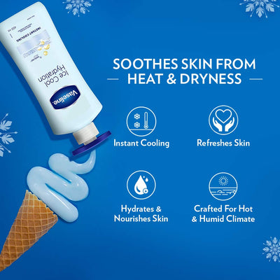 Vaseline Moisturiser Intensive Care Ice Cool Hydra