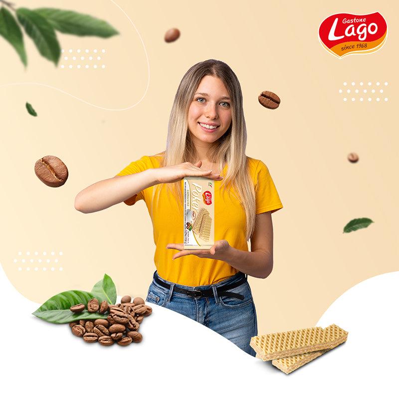 Cappucino Poker Wafers