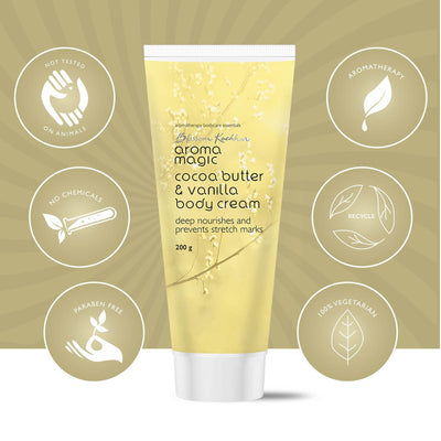 Aroma Magic Cocoa Butter & Vanilla Body Cream (100 gm)