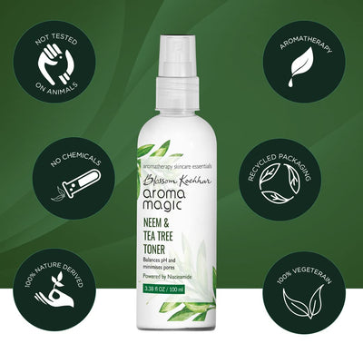 Aroma Magic Neem & Tea Tree Toner - Niacinamide (100 ml)