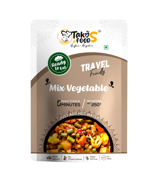 Takos Food Mix Vegetables | Ready To Eat 250 gms