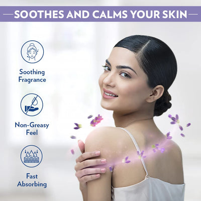 Vaseline Intensive Care Calming Lavender Body Lotion, For Healthy Skin (100 ml)