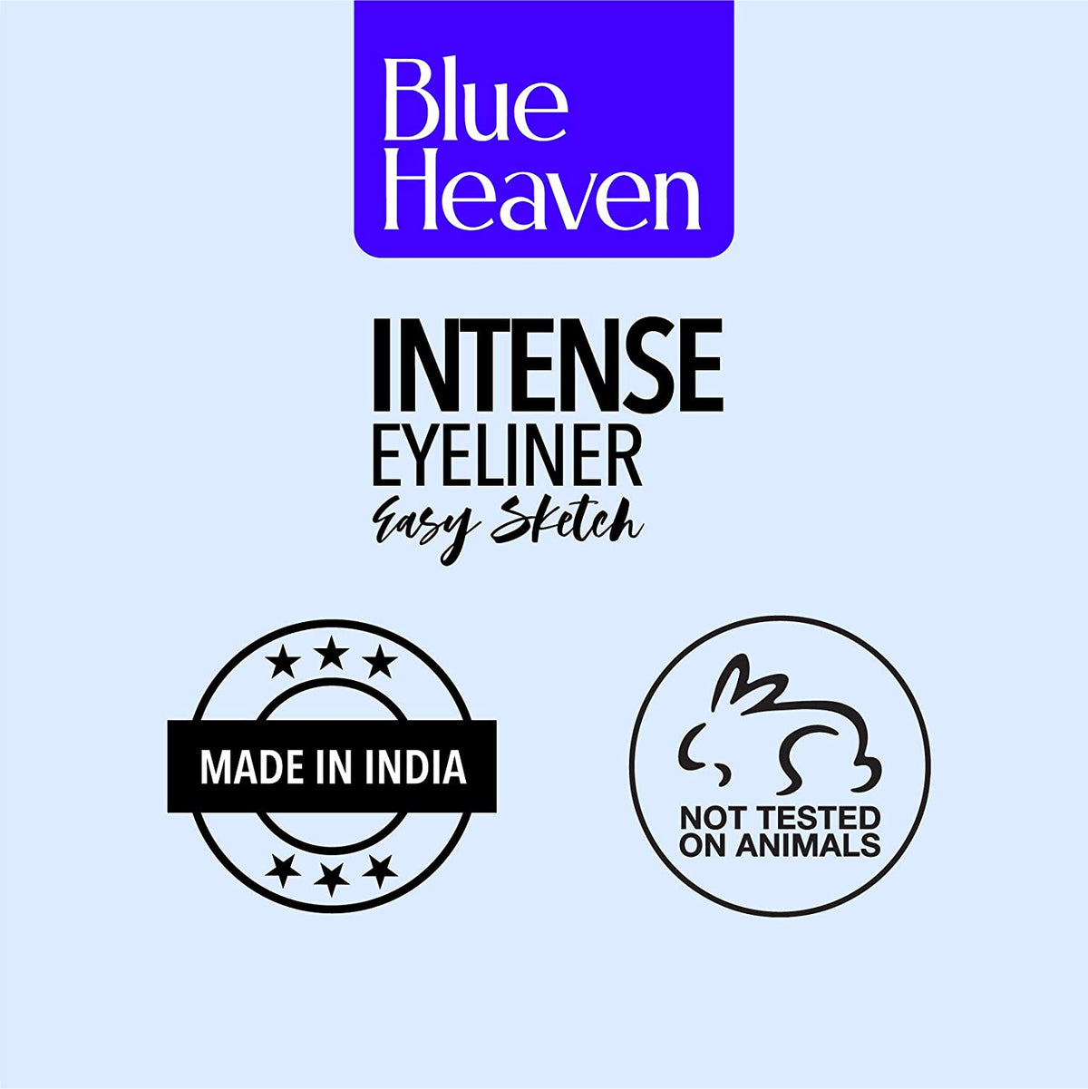 Blue Heaven Intense Easy Sketch Eyeliner - Extreme Black (1 ml)