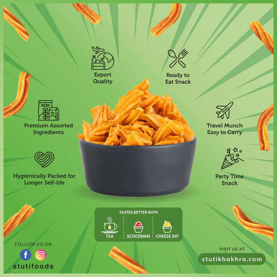 Stuti Jalapeno Soya Sticks | 200 gms