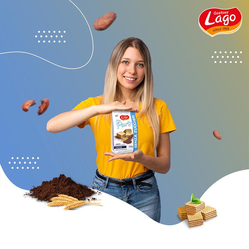 Cocoa Cream Sugar Free Mini Party Wafers