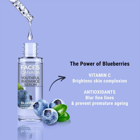 Faces Canada Youthful Radiance Serum - Blueberry