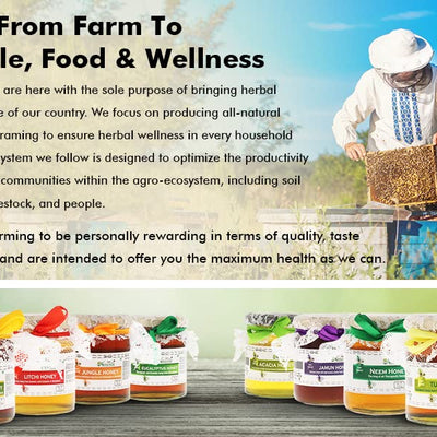 Farm Naturelle Immunity Herbs Infused In Wild Forest Honey