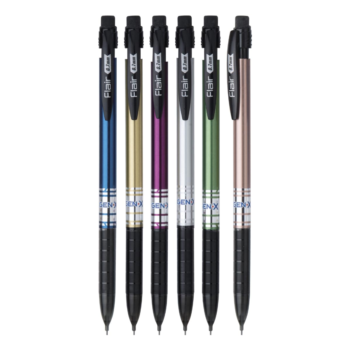 Flair Creative Series Gen X 0.7mm Mechanical Pencil Pouch Pack