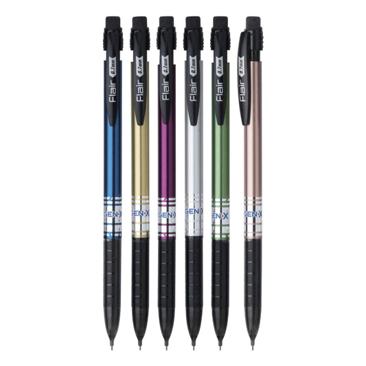 Flair Creative Series Gen X 0.7mm Mechanical Pencil Pouch Pack