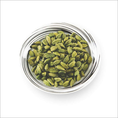 Emperor Akbar Whole Cardamom (Elaichi)- 100Gram - Green Cardamom In Superior Aroma-Lock Pack (Purple Grade - 8Mm Above)