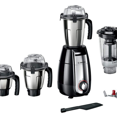 Bosch Appliances TrueMixx Pro Mixer Grinder MGM8642BIN, 750W, 4 Jars, (Black)