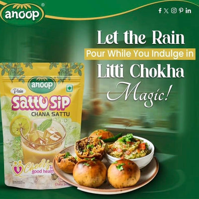 Anoop Sattu (Channa Sattu Sip) (500gms*4) Pack of 4 (2kg)