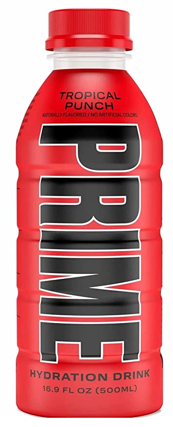 PRIME HYDRATION DRINK By Logan Paul x KSI (TROPICAL PUNCH) 500ML