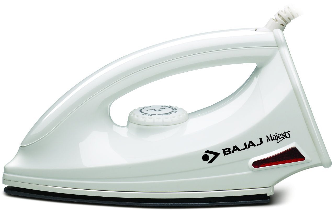 Bajaj Majesty DX 1000W Mixer Grinder and Dry Iron - White (Indian Plug)