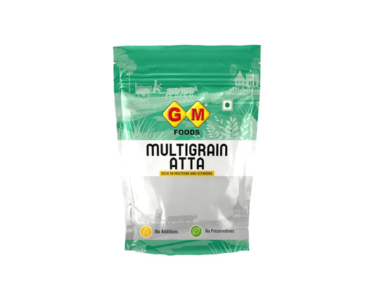 GM Foods Multigrain Flour Atta 500 Gram (Pack Of 3)