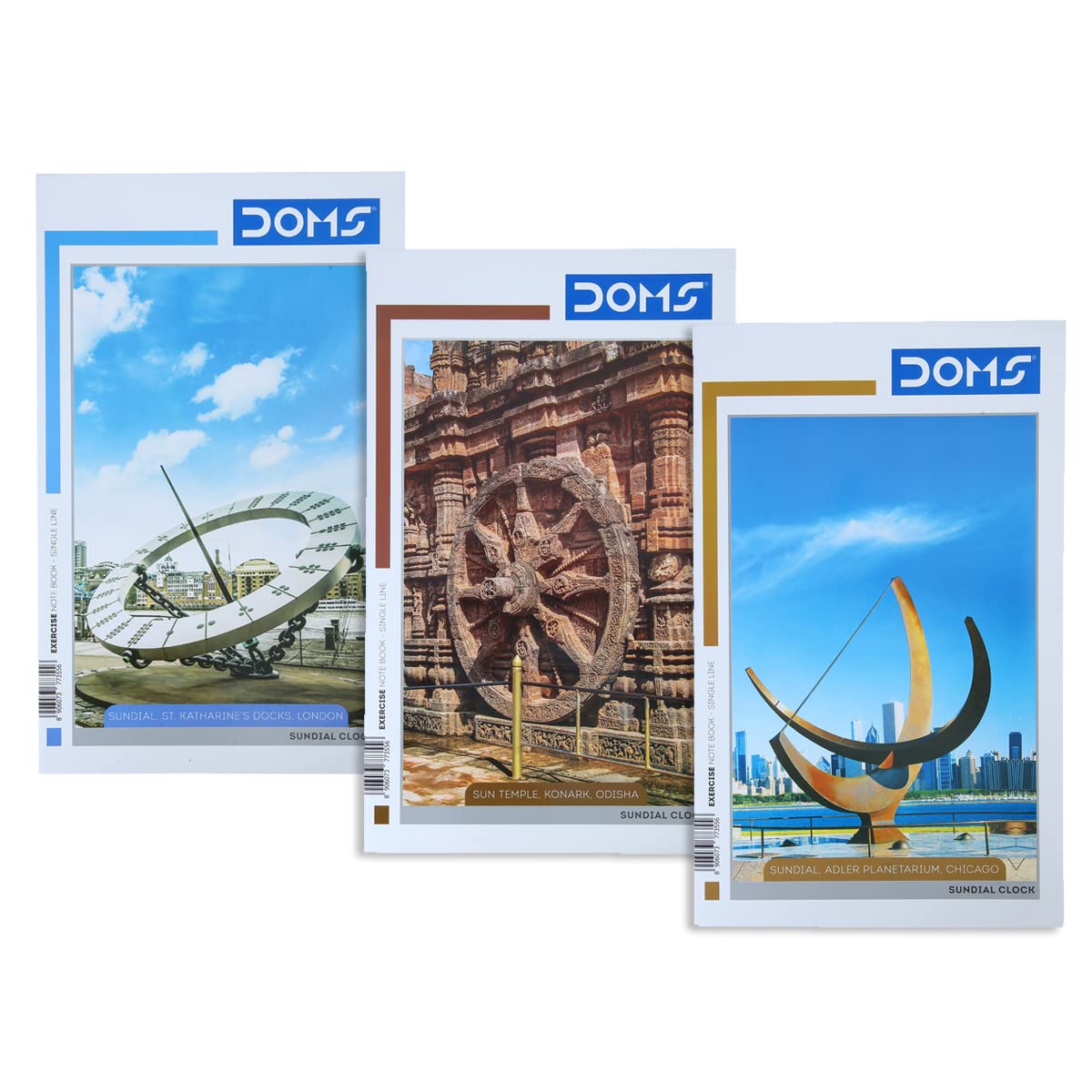 Doms Sundial Clock Series Notebook
