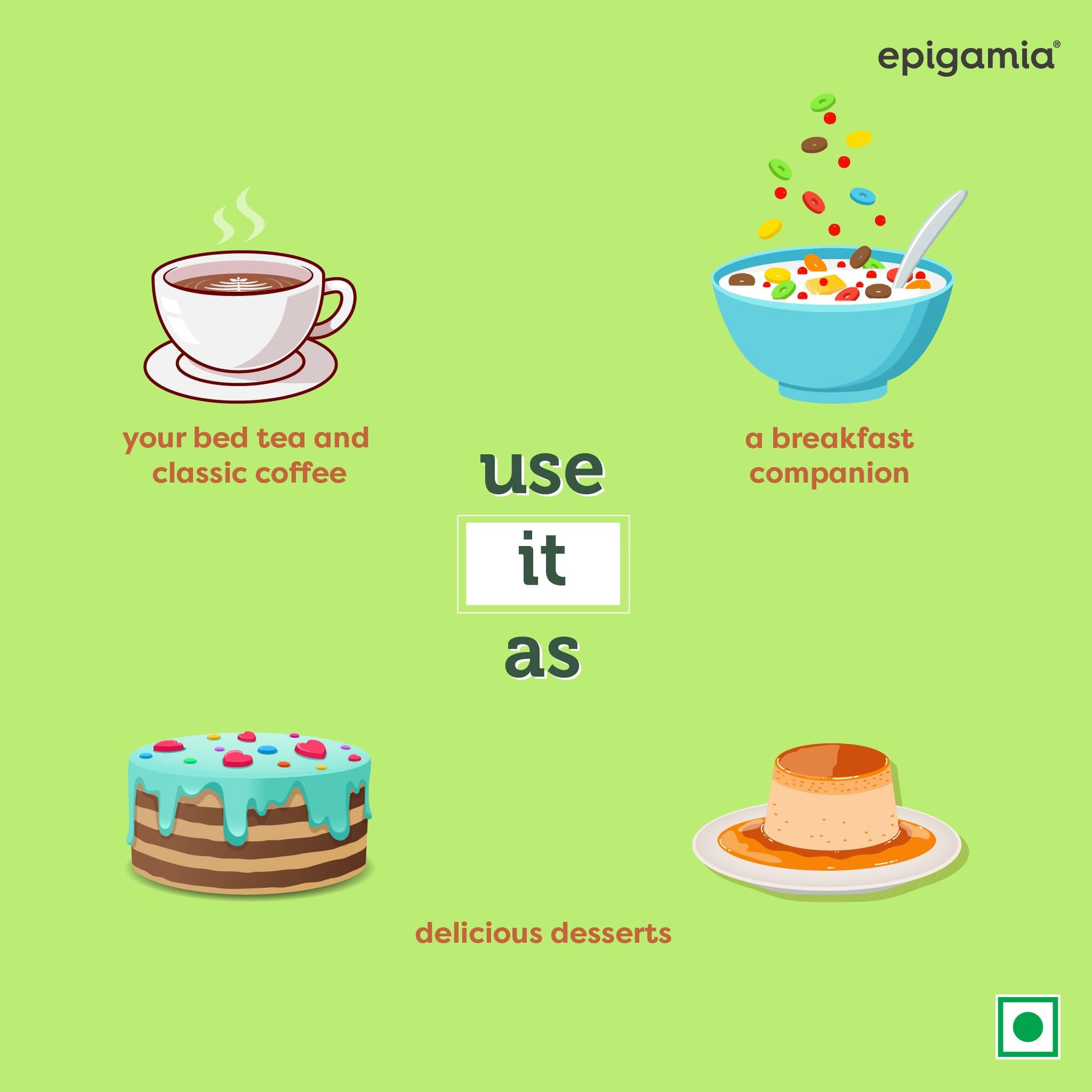 Epigamia Unsweetened Almond Milk