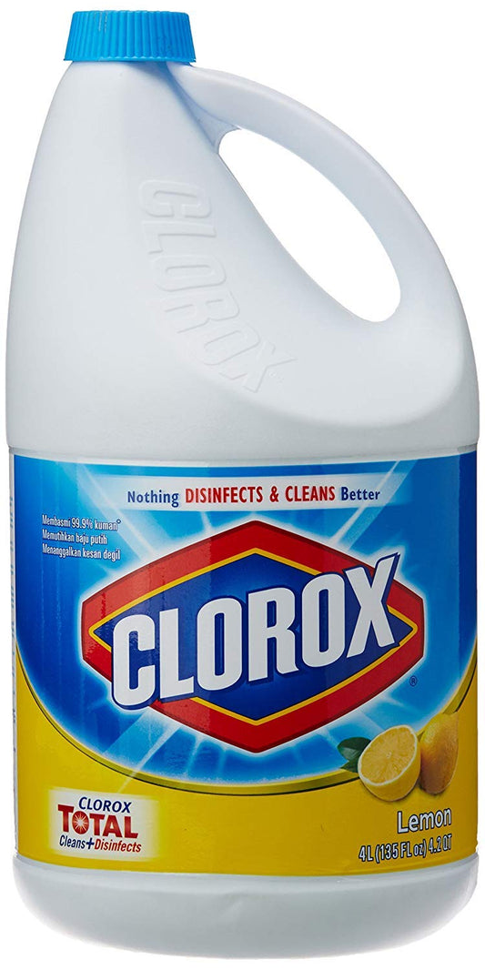 CLOROX LIQ BLCH LEMON 4 L