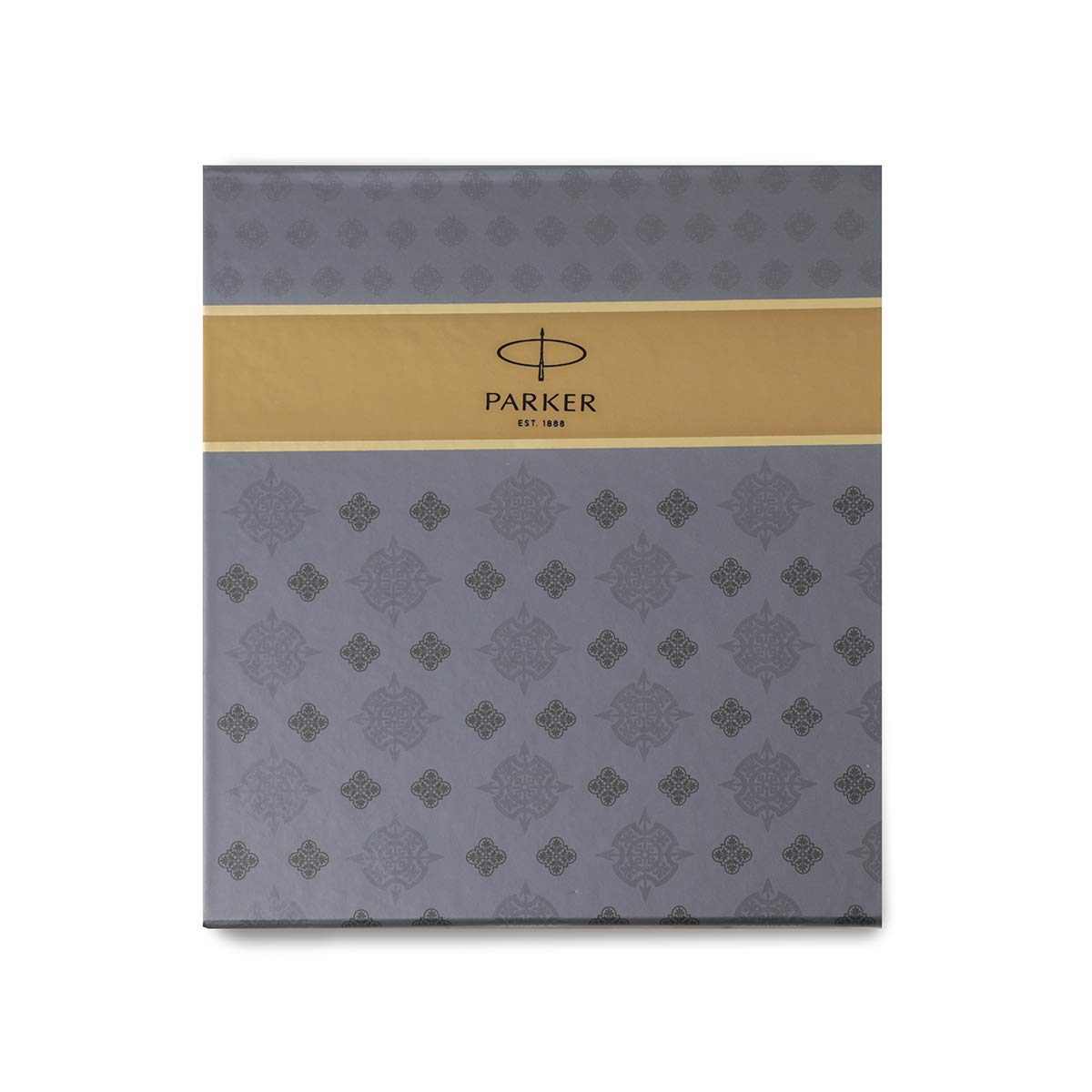 Parker Aster Laque Black Roller Ball Pen with Wallet ( Gold Trim)