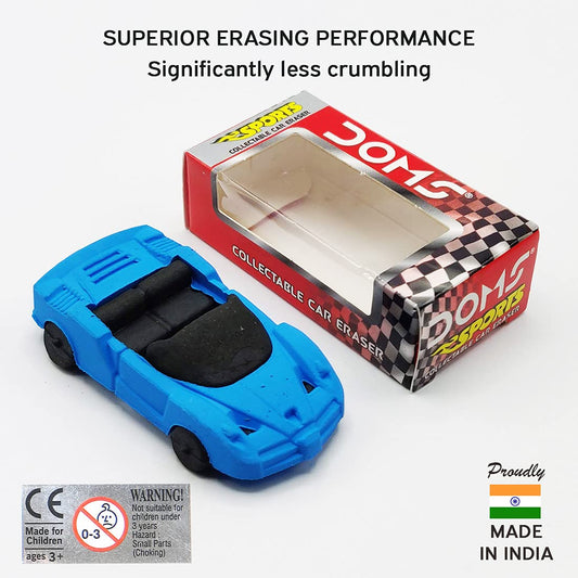 Doms Sports Car Shaped Eraser