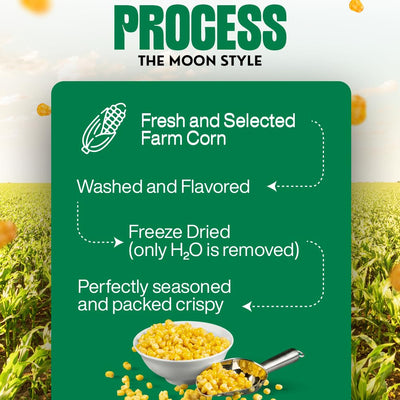 Moon Sour Cream Onion Crispy Corn Pack of 03 60g (20g X 3)