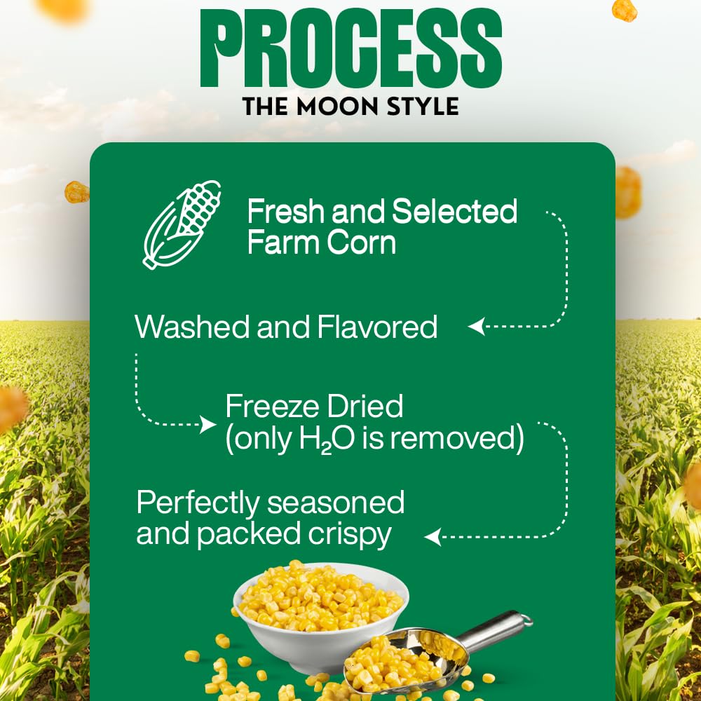 Moon Sour Cream Onion Crispy Corn Pack of 03 60g (20g X 3)