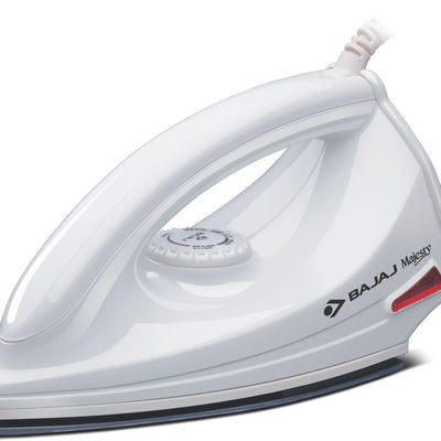 Bajaj Majesty DX 1000W Mixer Grinder and Dry Iron - White (Indian Plug)