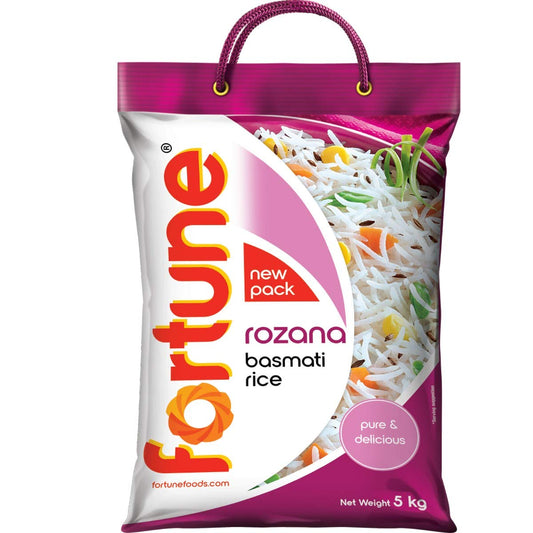 Fortune Rozana Basmati Rice, 5 kg