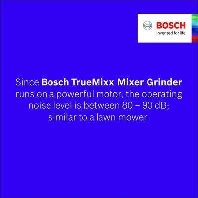 Bosch Appliances TrueMixx Pro Mixer Grinder MGM8642BIN, 750W, 4 Jars, (Black)