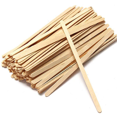 Crazy Sutra Eco-Friendly Biodegradable Disposable Wooden Stirrer Sticks 4.25 inches Pack of 500pc for Birthdays, Parties, Travel Great for Parties, Picnics and Events