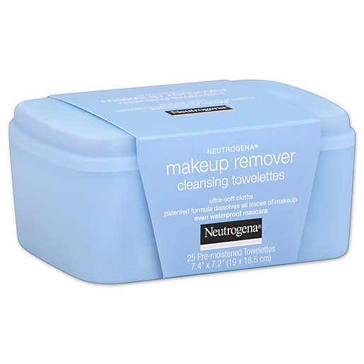 Neutrogena Makeup Remover Ultra-Soft Cleansing Towelettes Tub, 25 ct
