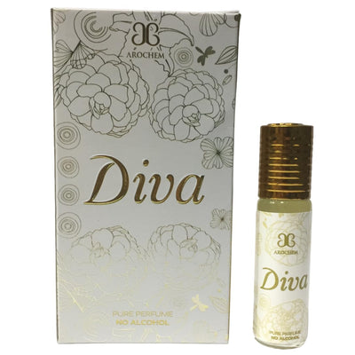 Arochem Diva Oriental Attar Concentrated Perfume Oil 6ml