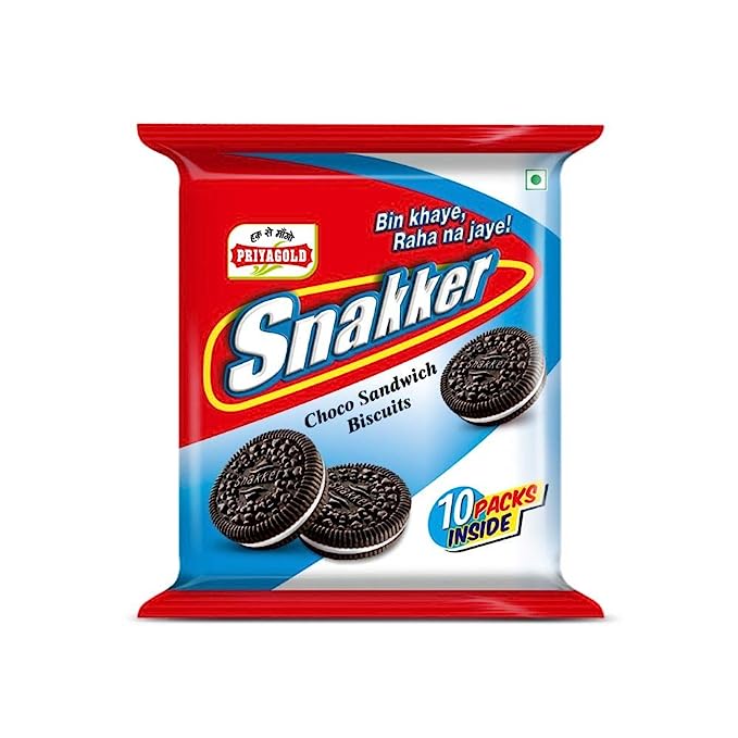 PRIYAGOLD SNAKKER Creme Biscuit - 500g