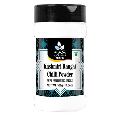 365 SPICERY Rangat Chilli Powder | Vibrant & Aromatic | Earthy Flavor | Packed with Nutritional Benefits - 500 gm