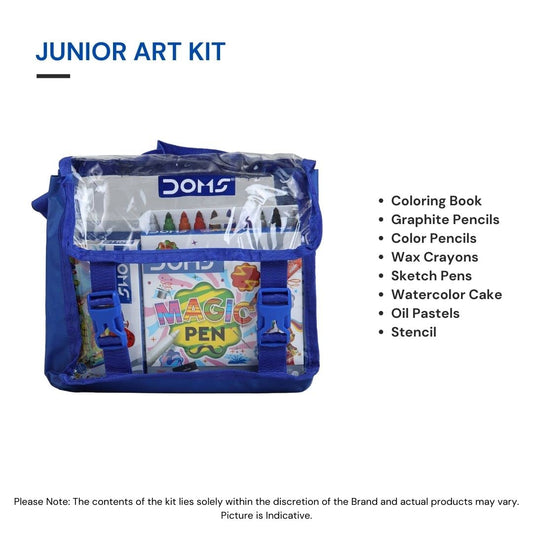 DOMS Gifting Range for Kids Junior Art Kit- Multicolour (DM7667)